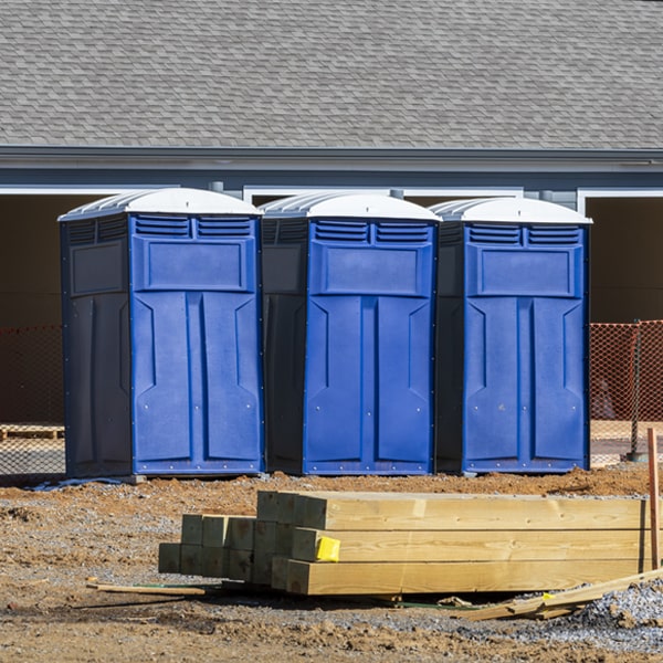 how do you ensure the portable restrooms are secure and safe from vandalism during an event in Marengo Iowa